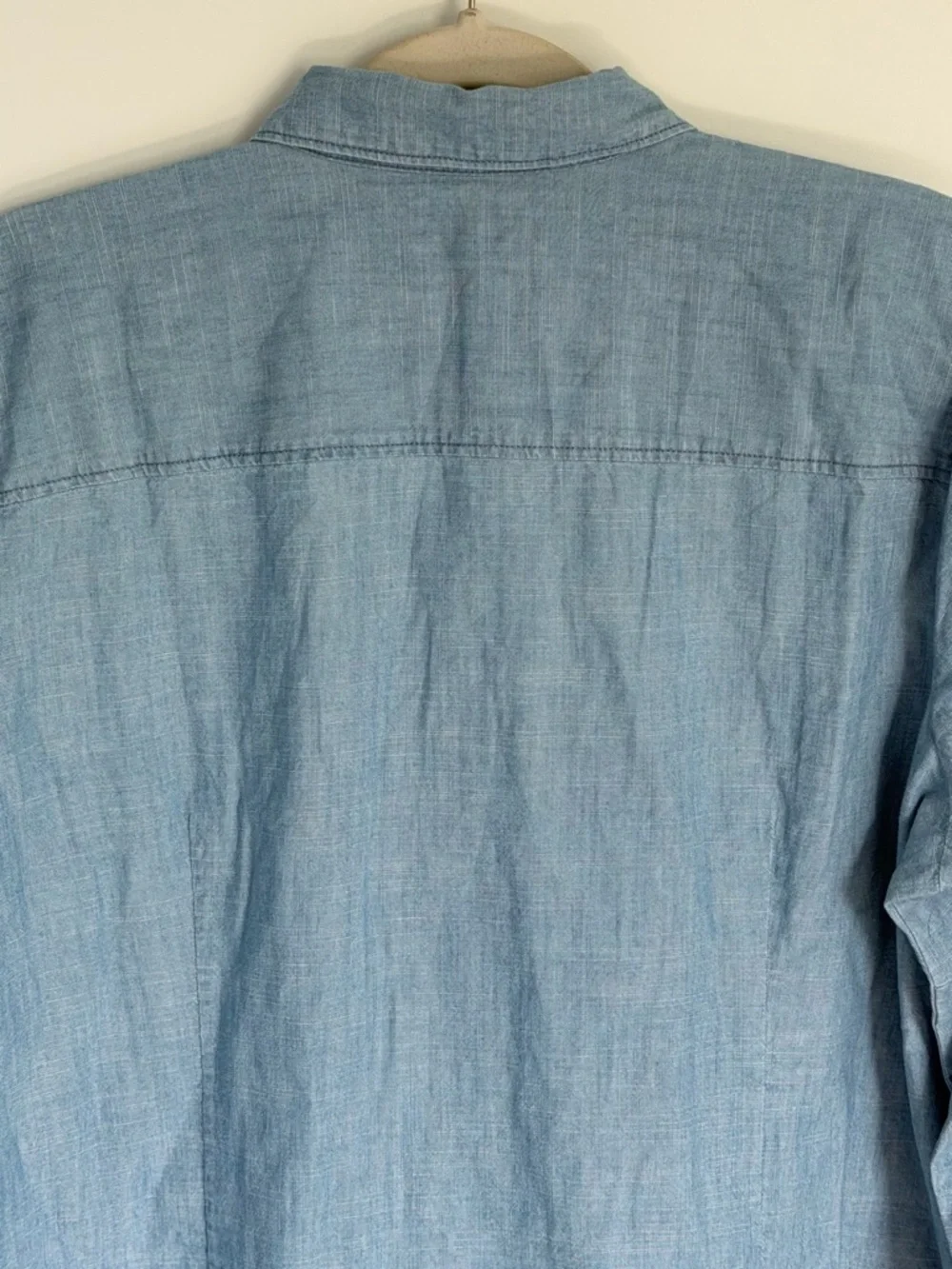 NEW J. Crew Light Chambray Signature Fit Button-Down Shirt plus 2X 39751